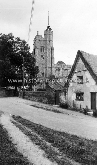 St Mary the Virgin's Church, Cavendish, Suffolk. c.1920's